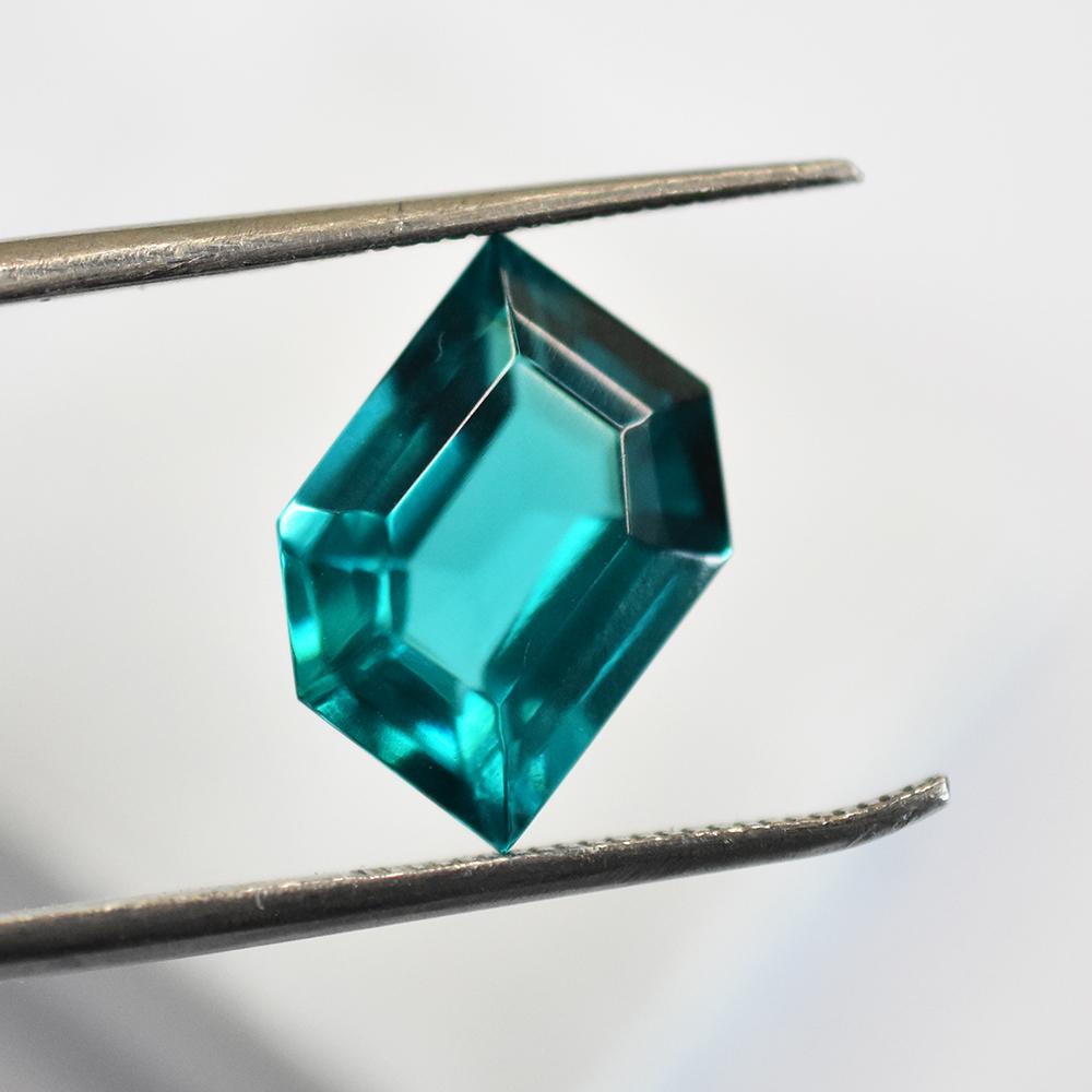 Natural Green Tourmaline Loose Gemstone Fancy Shape 7.90 ct Brazilian October Birthday Birthstone