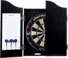 ENGELHART Classic Dartboard In Black Wood with Accessories