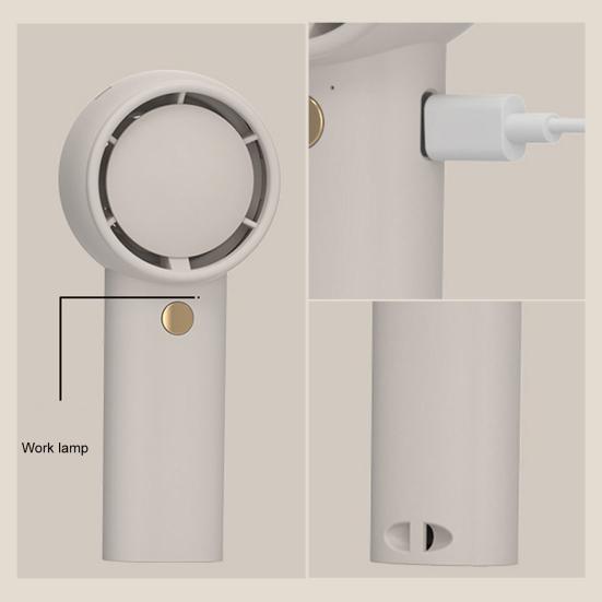 Мини-вентилятор ручной, высокоскоростной, USB-перезаряжаемый, летний охлаждающий, портативный, для улицы, путешествий, маленький, персональный
