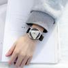 New Design Fashion Ladies Watches Elegant Hollow Triangle Watch Women Thin Leather Strap Quartz Watch Gifts Relogio Feminino