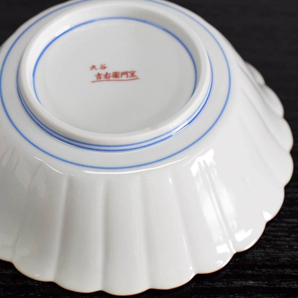 Waza No Stylish Japanese Kutani Ware Bowls with Flower Perfect for Japanese Serving Made In Kura Tableware, Motifs, High-quality Ceramic, Cuisine.