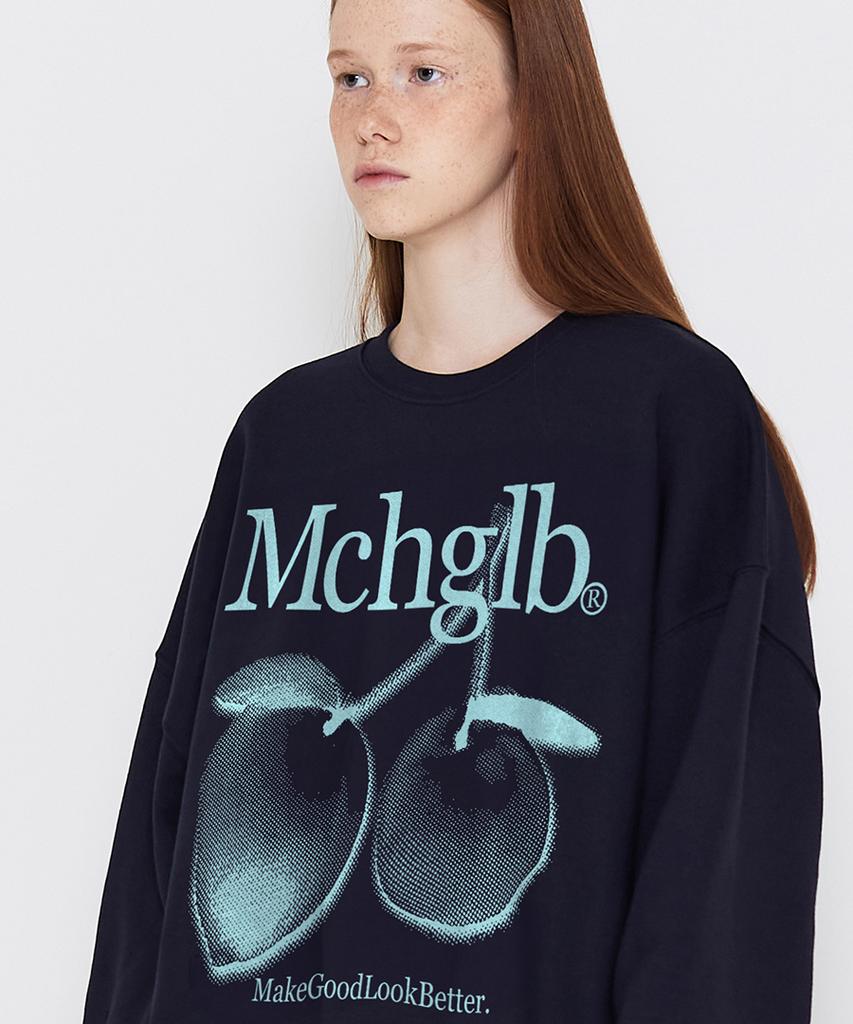 Свитшот MATCHGLOBE Двойной Персик (военно-морской флот)
