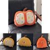 Soft Pumpkin Cartoon Plush For Sofa Bed Office Car Lumbar Cushion And Rest