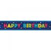 Foil Happy Birthday Banner