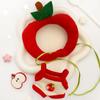 1 set Red Set 20cm Cotton Doll Clothes Tomato Skirt Plush Doll Clothes  Doll Accessories