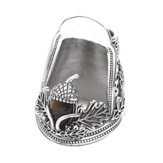 Open Nail Thimble for Hand Sewing Quilting Vintage Metal Thimble Wraparound Design Finger Protector for Knitting Needlework DIY Tools