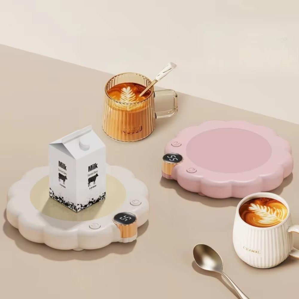 Регулируемая температура Термостатическая подставка Защита от сухого горения Электрическая нагревательная подставка для чашки Общежитие