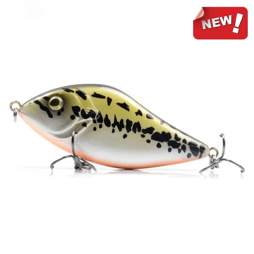 Слайдер Swim Action Hard 70/100MM 14.5G/45G Тело Джеркбейт Медленно тонущий Джеркбейт Рыболовная приманка Щука Мускусный окунь Рыбалка Ручей