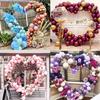 1 Set Heart Shaped Balloon Arch Frame Love Balloon Bracket Wedding Decoration Valentine's Day Spring Wedding Decoration