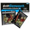 GRILLGENUSS Grill Bag BBQ Grill Bag Grill Basket Grill Grid Heat-resistant 2-pack