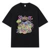 2026 Slipknot Графическая футболка Y2k Харадзюку Уличная одежда 100% Хлопок Повседневная Большемерная Летняя Мужская Футболка