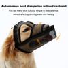 Breathable Mesh Dog Muzzle Anti Bark Pet Mouth Cover Prevent Biting Chewing Dog Training Muzzle for Walking Grooming