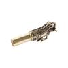 Women Survival Keychain Dragon Head Brass Car Pendants Whistle Outdoor Survival Tools Keys Chain
