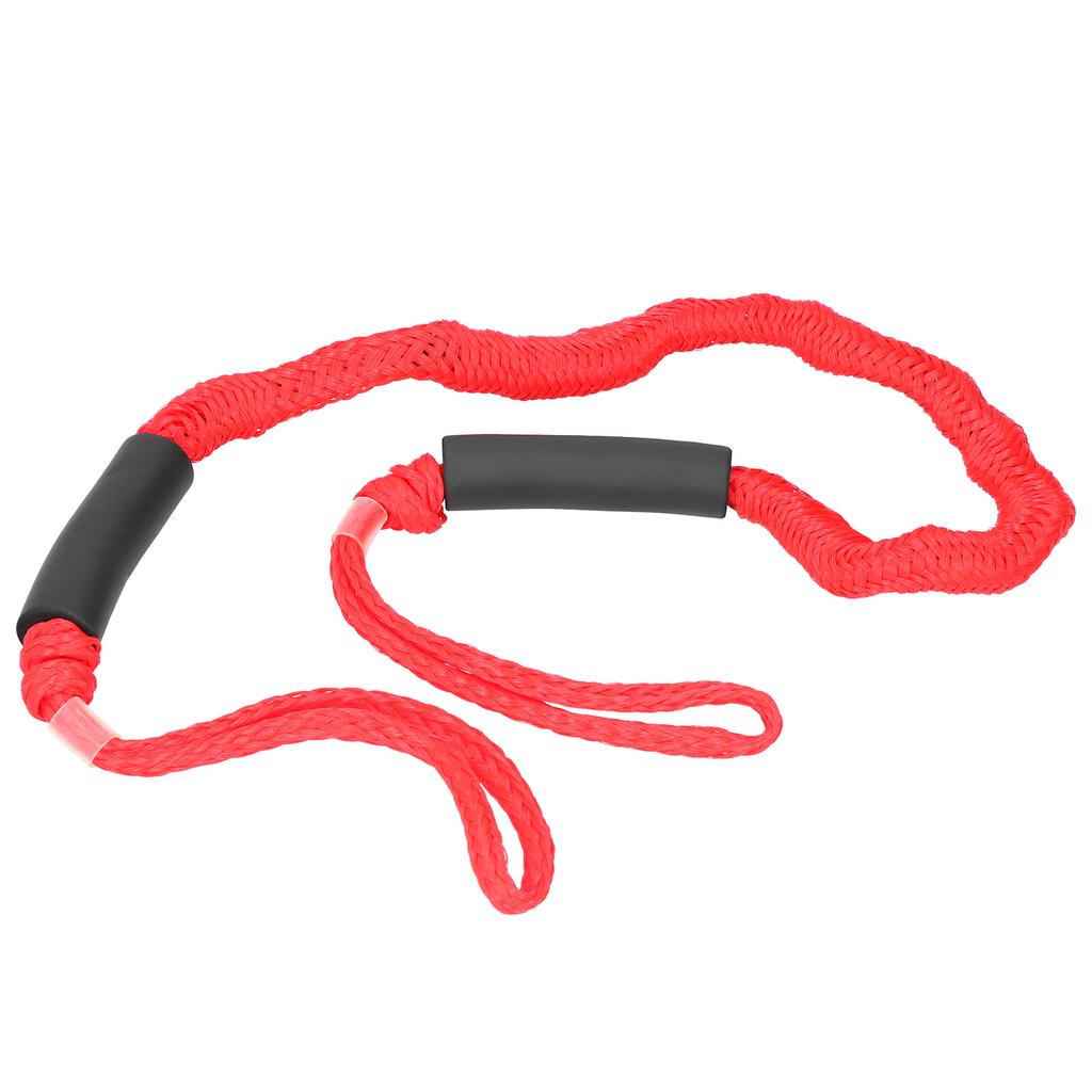 Швартовы-банджи для лодки Эластичный причальный трос ПЭ Растягивающийся Швартовный Морской Трос-банджи для лодки Красный