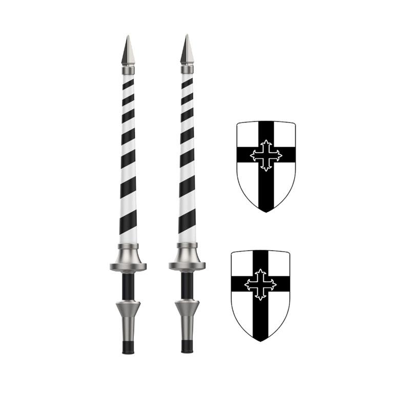 Средневековый Рим Щит Военные Строительные Блоки Фигурка Римского Солдата Воина Рыцаря Лучник Фартук Плащ Аксессуары Кирпичная Игрушка Подарок