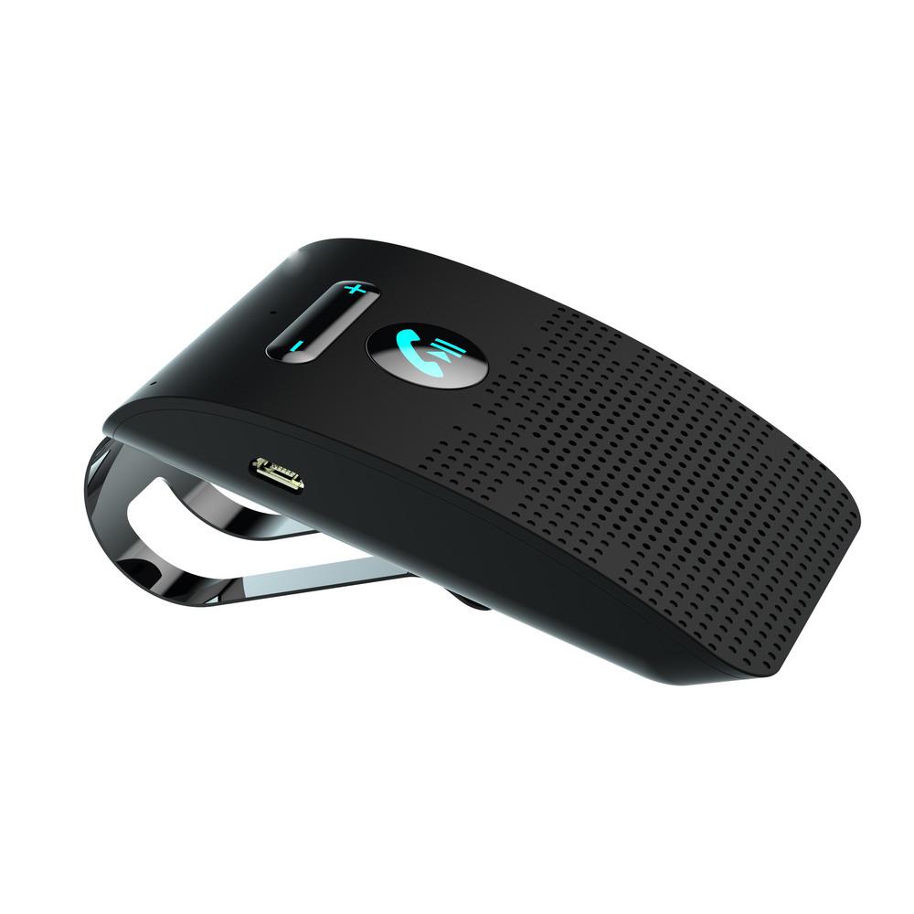 Bluetooth 5.0 Handsfree Car Kit Loud Speakerphone MP3 Music Player Sun Visor Clip Universal Wireless Audio Receiver