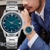 Men's Business Leisure Stainless Steel Dial Quartz Watch