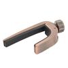 Metal Spring Capo Tone Adjustment Tool for Ukulele Acoustic Guitar Stringed Instrument Parts Bronze