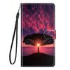 Setting Sun PU Leather Wallet Flip Photo Frame Book Case for iPhone Samsung Huawei Honor Xiaomi Redmi Oppo Sony Motorola Nokia Google