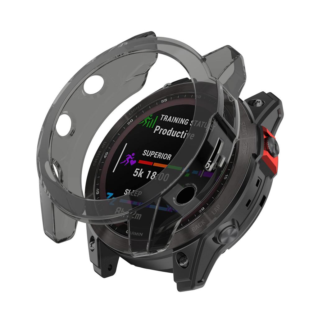 Прозрачный защитный чехол-бампер из ТПУ для Garmin Epix Gen 2/Fenix 7X 51 мм 7 47 мм 7S 42 мм Fenix7 Силиконовая рамка Прозрачный корпус