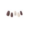 Dashing Diva Magic Press Nail Tip Set, Crunch Cookie, 1 Piece