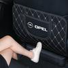 PU Leather Car Seat Back Anti-Kick Pad Protector Cover For Opel Astra Grandland Corsa Mokka Frontera Insignia Zafira Vivaro Karl