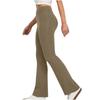 Women's Casual Business Work Pants , Regular Micro Flared Yoga Pants