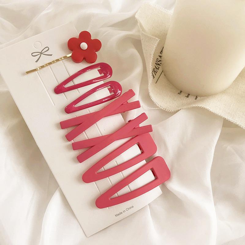 Милые заколки для волос ярких цветов, милые женские аксессуары для волос, заколка для волос в корейском стиле для девочек, детские подарки