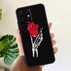 Love Death Cross Pray Hands Art Soft Case For Samsung Galaxy S21 S22 S23 S24 S25 Ultra S9 S10 Plus S20 FE S24 FE Phone Cover