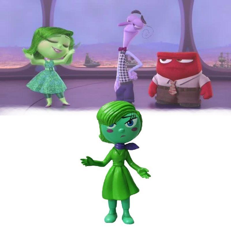 Милые мультяшные фигурки команды умников, игрушка, модель автомобиля, декор, украшение, ПВХ, сделай сам, дисплей