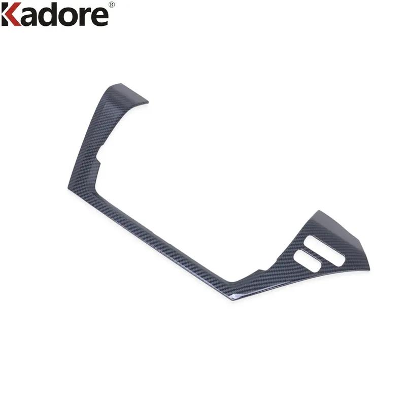 For Toyota Camry Carbon Fiber Car Center Air Condition Vent Outlet Cover Trim Interior Mouldings Accessories