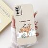 For Xiaomi Redmi Note 10 5G Case 6.5" Colorful Flowers Cartoon Painted Cover Soft Phone Case For Redmi Note 10 Note10 5G Bumper