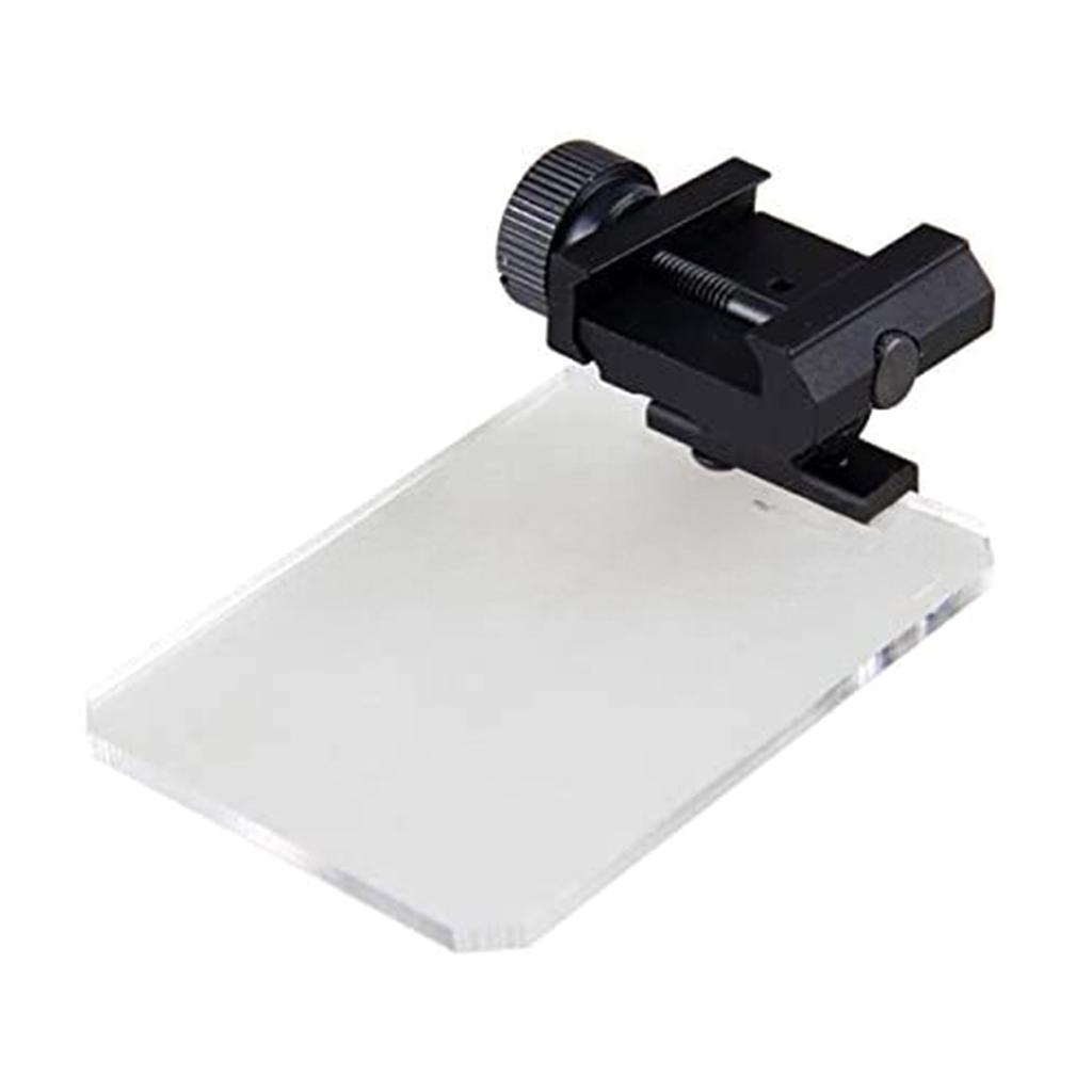 Sight Scope Lens Sights Lens Screen Cover Shield Square Foldable Clear Protector Lens 20mm Rail Mounted Sight Protector