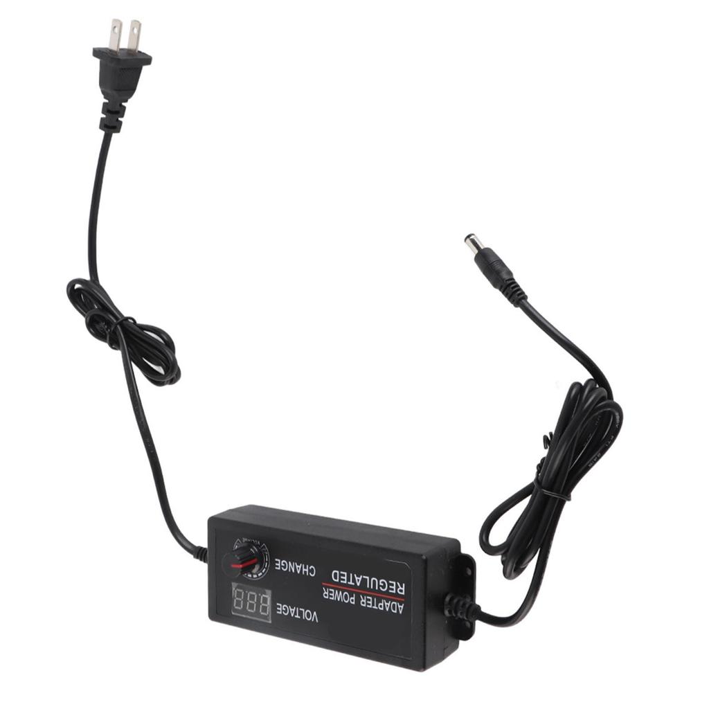 2.5A 72W DC 9V 24V Регулируемый адаптер питания Дисплей напряжения Регулятор скорости