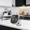 Цифровой кухонный термометр для мяса, водонепроницаемый зонд из нержавеющей стали для измерения температуры мяса, для духовки, готовки, барбекю