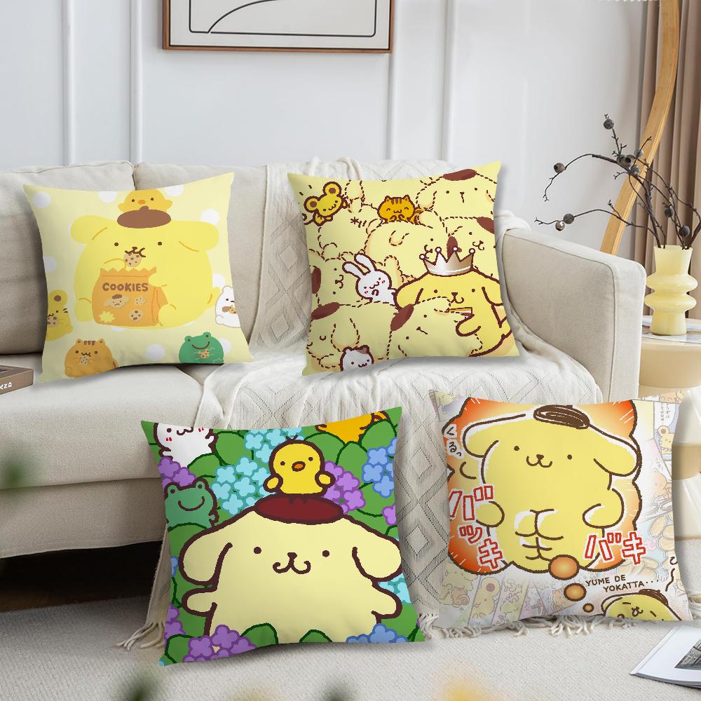 Cute PPomPomPurin cushion cover For Pillow Printing Sofa Decoration Home Car Room Coffee Shop Office Nordic Simplicity