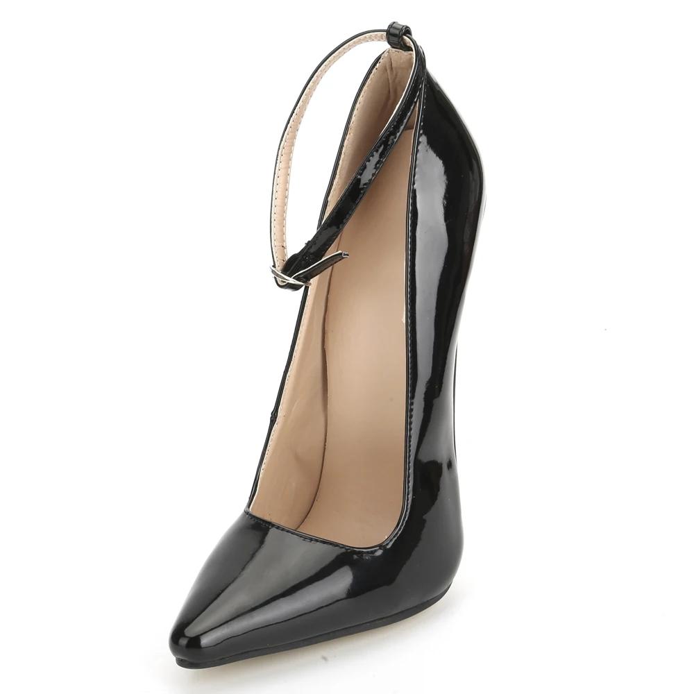 Женские туфли на очень высоком каблуке( 18 см.)