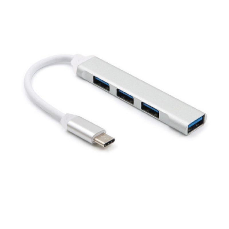 Трансграничный USB-C-концентратор: Многофункциональная док-станция с 4 портами расширения