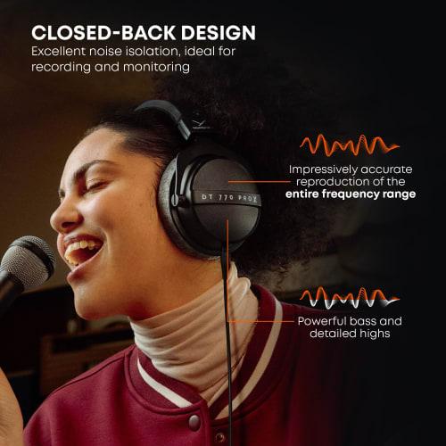 Beyerdynamic DT 770 PRO X 48 Closed-Back Studio Headphones