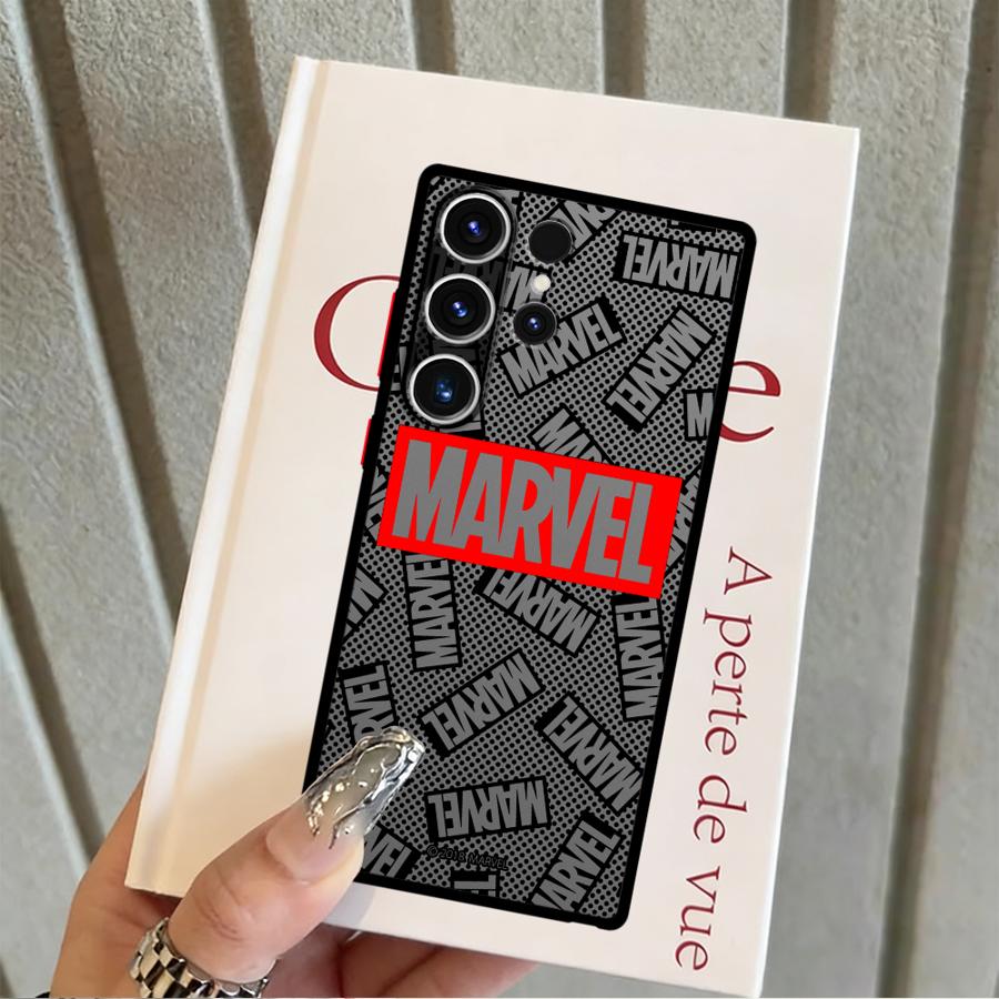 Чехол с логотипом героя Marvel для Samsung Galaxy S26 S24 Plus Note 20 10+ S25 Ultra S21 S20 S23 FE S22 Funda Чехол для телефона