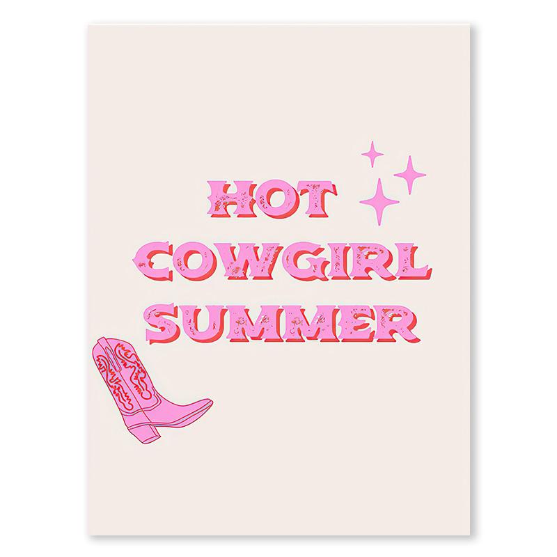 Retro Cocktail Disco Cherry Aesthetic Posters And Prints Pink Preppy Wall Art Canvas Painting Wall Pictures For Dorm Room Decor