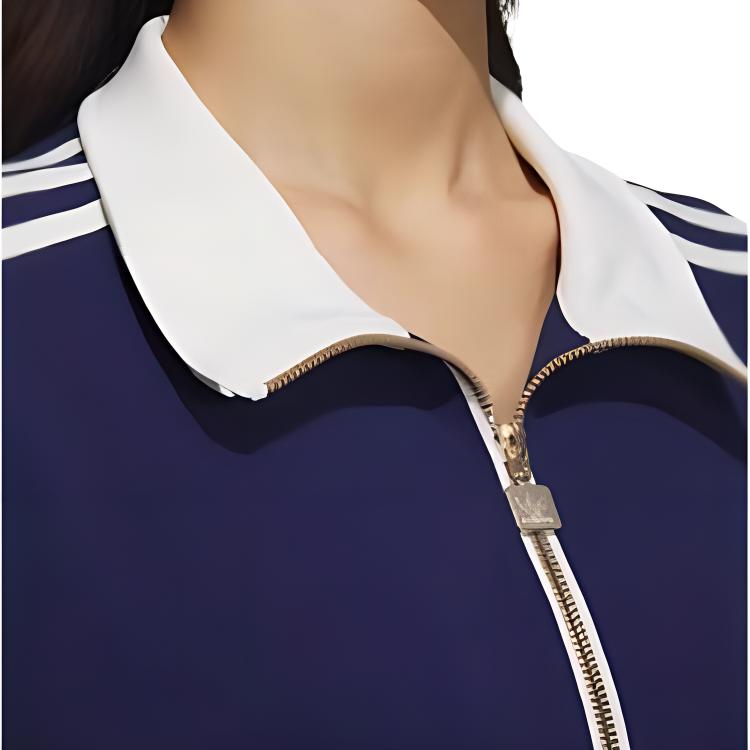 adidas Коллекция Originals Trefoil Комплект Куртка Женская Темно-синий/Нефритово-белый JX2802