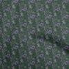 Cotton Flex Dark Green Fabric Batik Diy Clothing Quilting Fabric Print Fabric By Yard 40 Inch