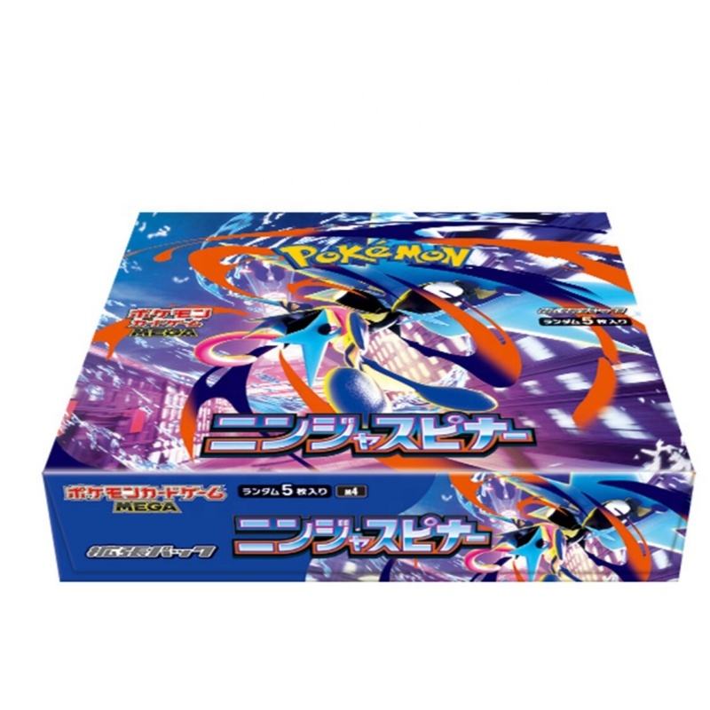 Pokemoned Trading Card Game MEGA Expansion Pack Ninja Spin Box Top Loader Ultra Dream M4 Supplementary Pack Box Original Edition
