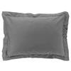 Pillowcases - PROMO LINEN - Cotton - 70 X 50 Cm - Anthracite