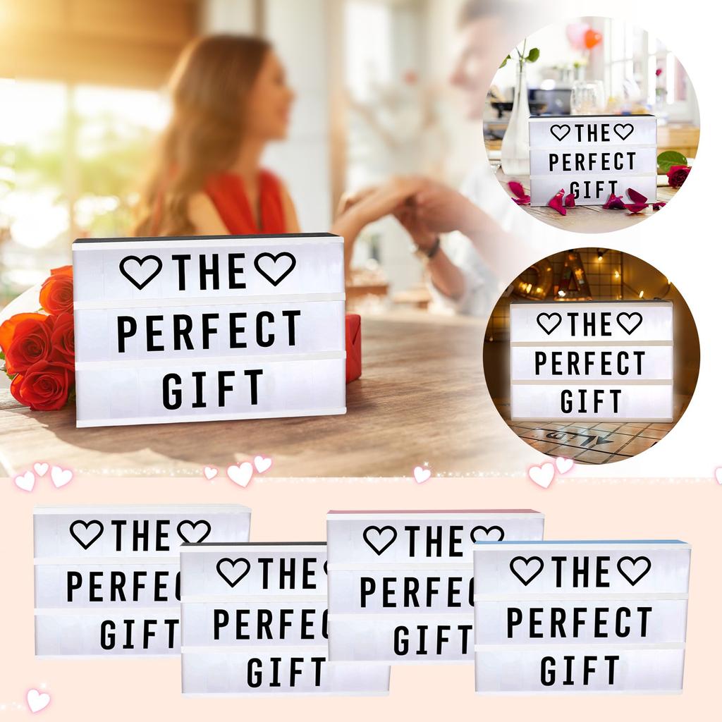 Световой короб с буквами, светодиодный световой короб, декор детской спальни, световой знак для детского душа, доска с буквами, подарки для мальчиков, детей и влюбленных