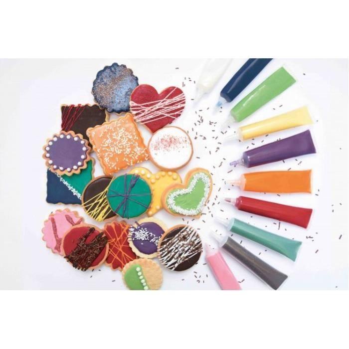 Stylo goût chocolat marron 25g - Scrapcooking