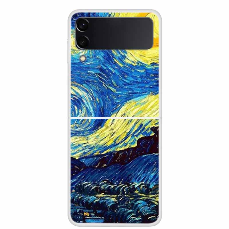 Для Samsung Galaxy Z Flip 3 4 чехол противоударный жесткий пластиковый чехол для ПК для Samsung Galaxy Z Flip3 5G ZFlip 3 милые чехлы для телефонов