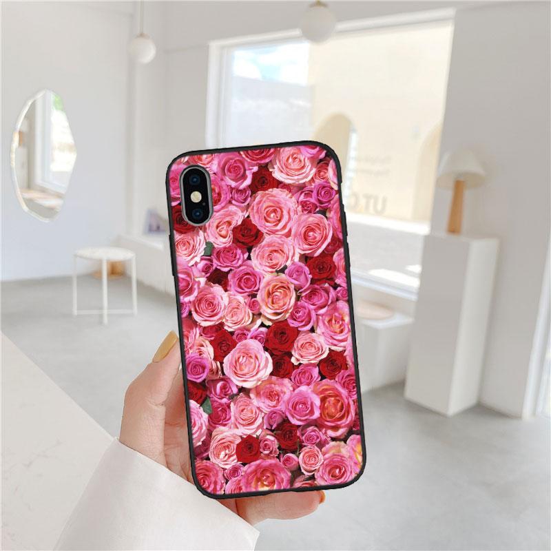 LO15 Красивые Розы Цветочный Чехол для Motorola Edge 60 60s 70 G86 G56 G54 E14 G04S G45 G54 G64 S30 S50 X30 X40 X50 Pro Power