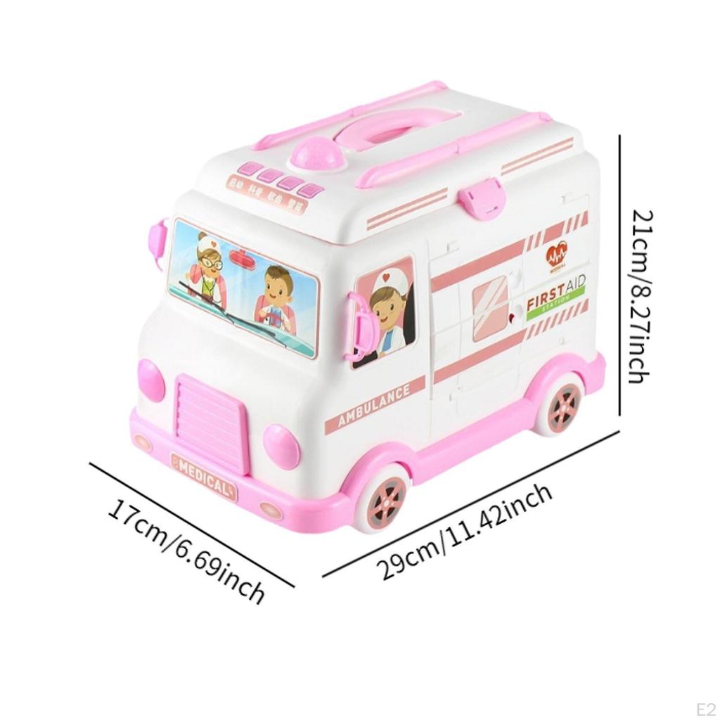 Машина скорой помощи Доктор Наборы для детей Образовательный набор Развивающая портативная ролевая игра